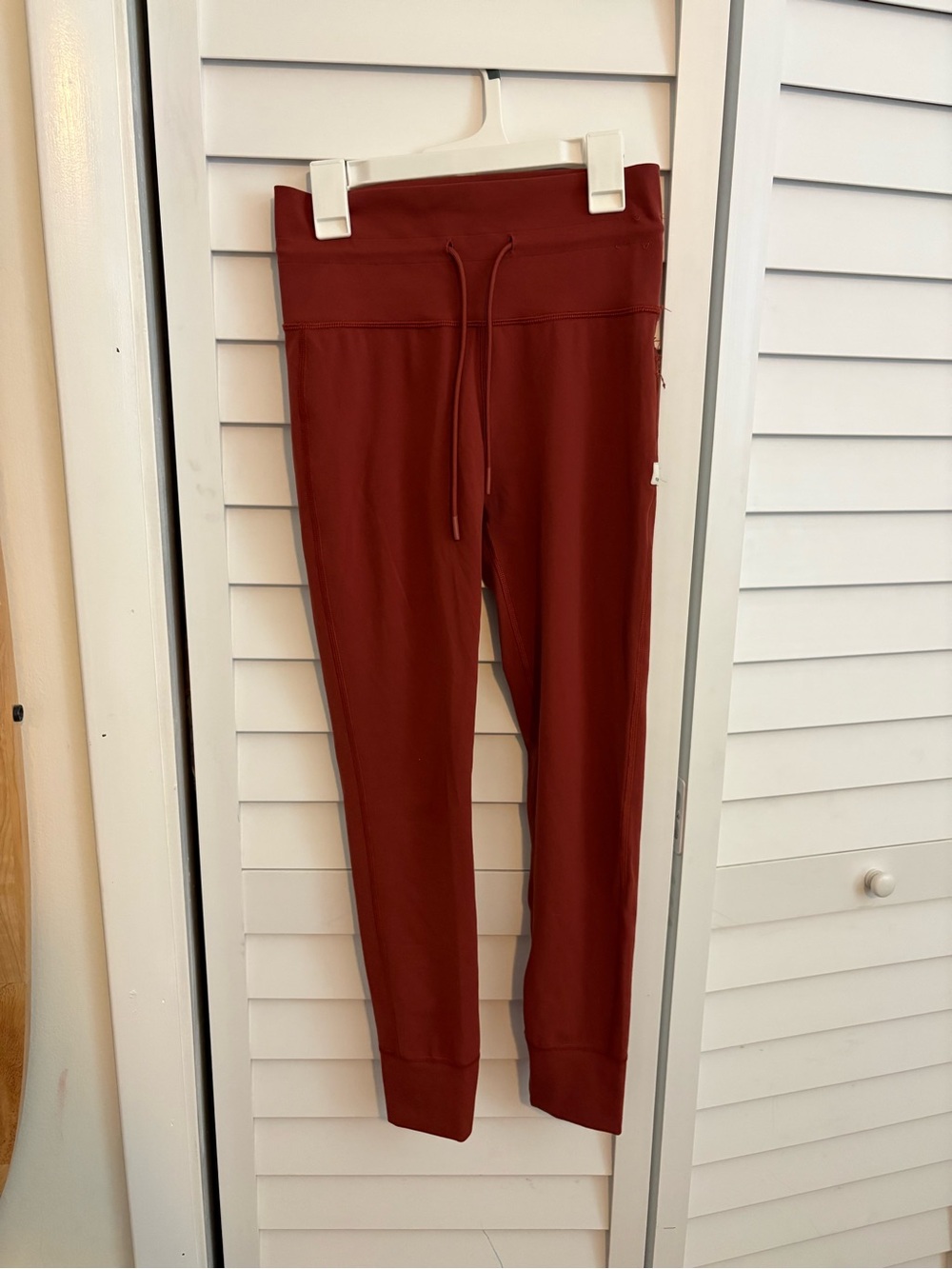 Vuori Red Drawstring Leggings